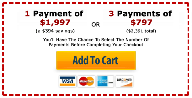 3 Payments of $797 or 1 Payment of $1,997